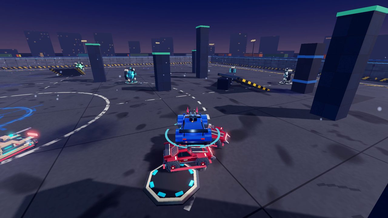 Wreck chain mid fight in Vroom Boom